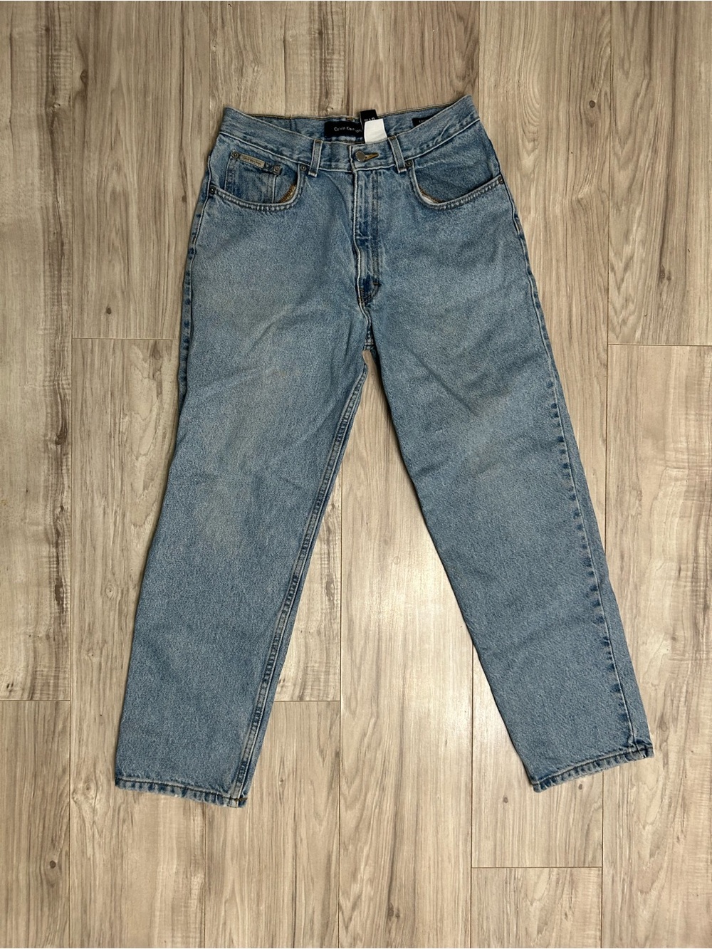 Calvin Klein Light Blue Relaxed Fit Men's Jeans